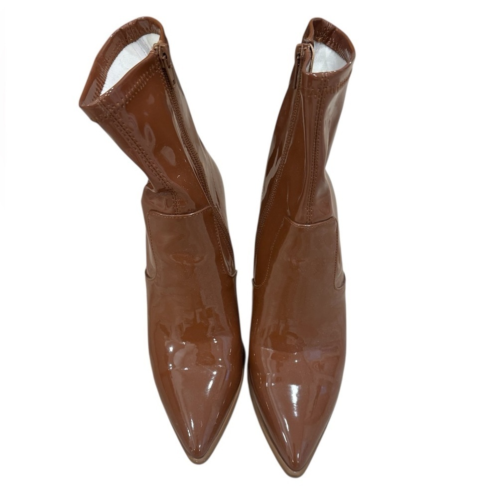 Steve Madden Women’s Stiletto Patent Leather Boots Size 8 - Picture 2 of 4